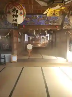 柳田神社の本殿・本堂