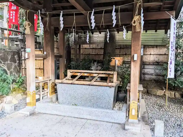 東京大神宮の手水舎