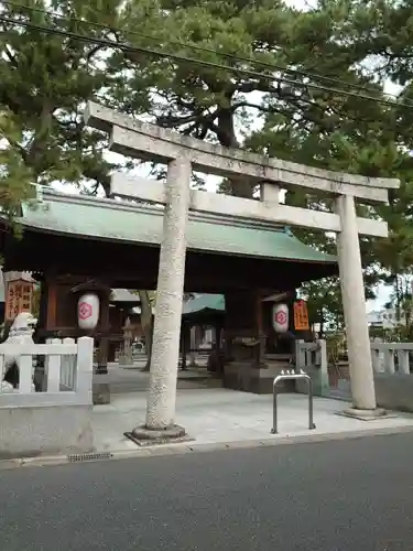 賣布神社の鳥居