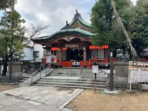 阿倍王子神社の本殿