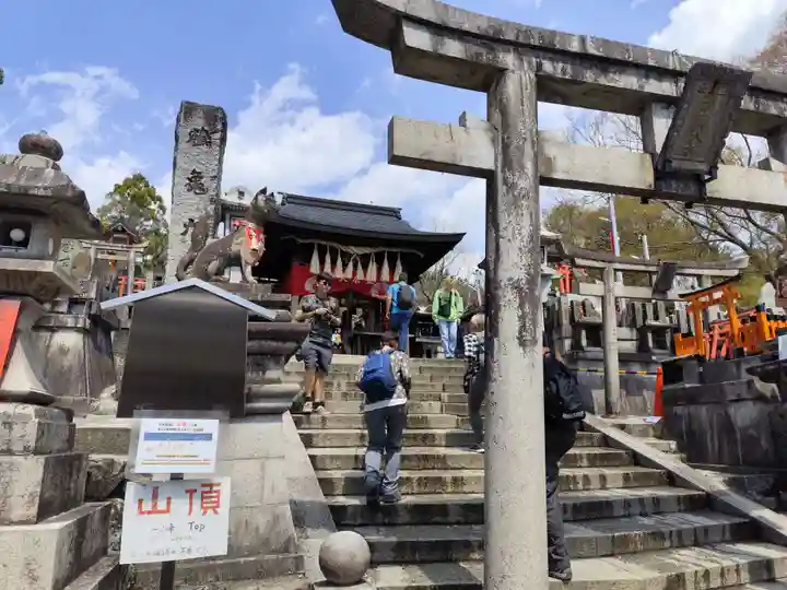 伏見稲荷大社一ノ峰(上之社神蹟•末廣大神)(京都府)