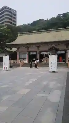 照國神社の本殿・本堂