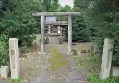 雷電神社の鳥居