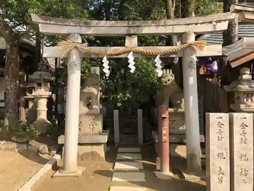 石切劔箭神社の鳥居