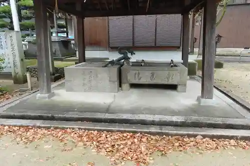 高良神社の手水