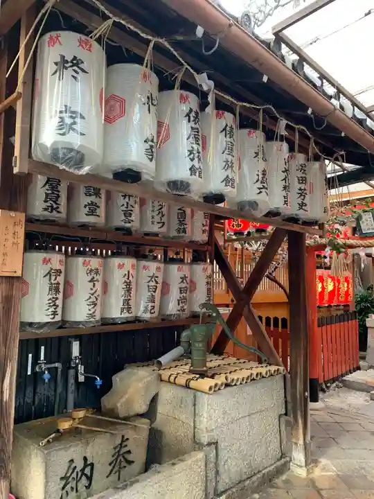 白山神社の手水舎