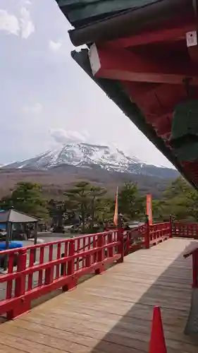 寛永寺別院浅間山観音堂の景色