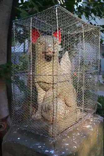 新橋鹽竃神社の狛犬