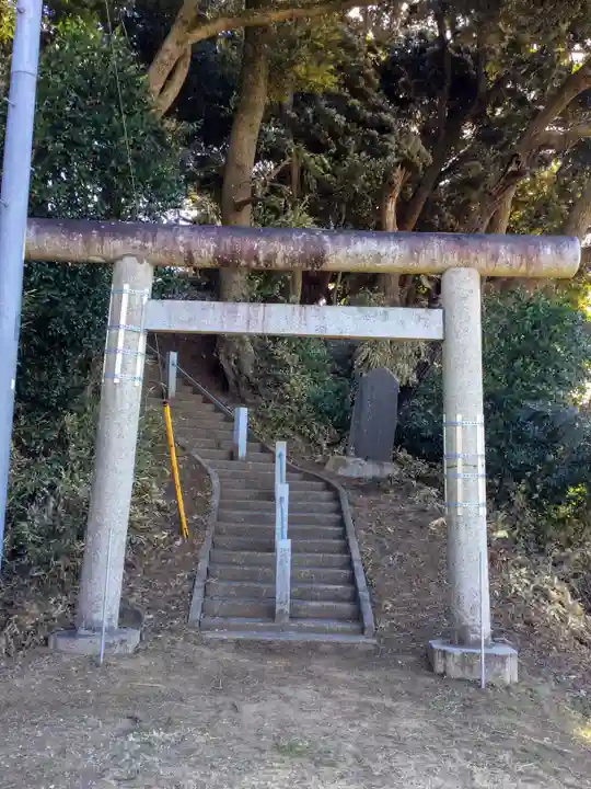 浅間神社の鳥居