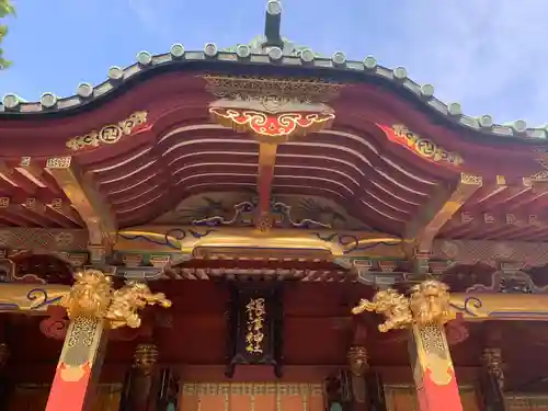 根津神社の本殿