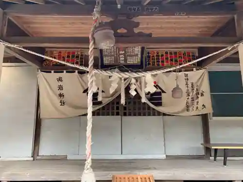 御嶽神社の本殿・本堂
