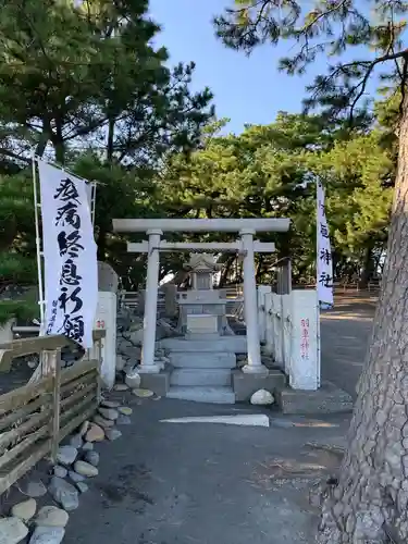 御穂神社の鳥居