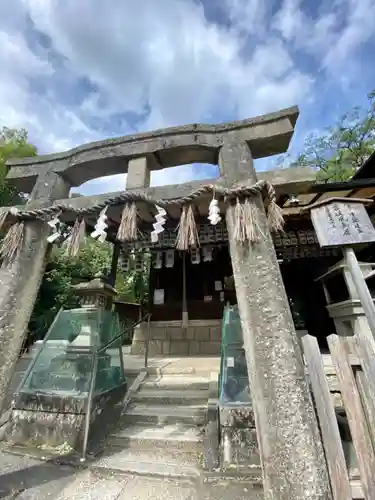 嚴島神社 (京都御苑)の鳥居