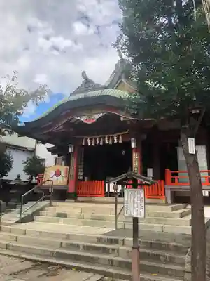 阿倍王子神社の本殿・本堂
