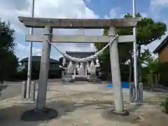 白山神社の鳥居