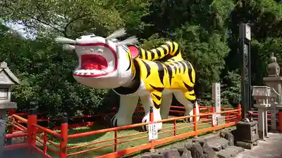 朝護孫子寺の狛犬