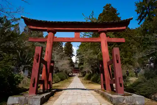 岩木山神社の鳥居