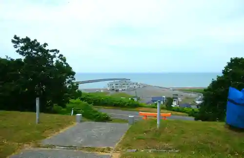 門別稲荷神社の景色