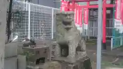 稲穂社の狛犬