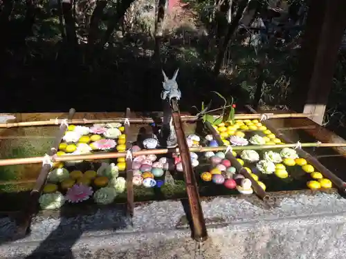今市瀧尾神社の手水舎
