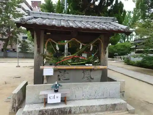 三津厳島神社の手水舎