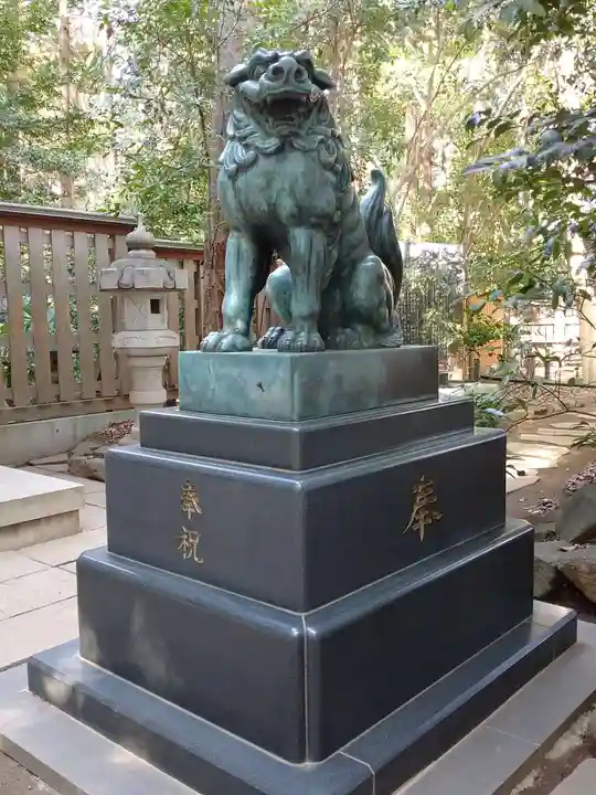 駒木諏訪神社の狛犬