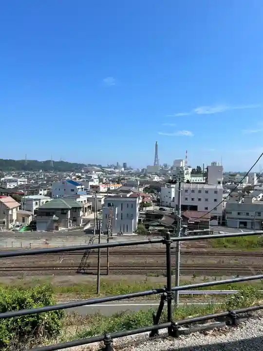 植田八幡神社の景色