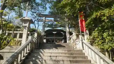 真田山 三光神社の鳥居