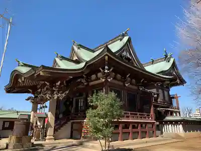 諏訪神社の本殿・本堂