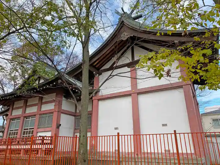 青渭神社の本殿・本堂