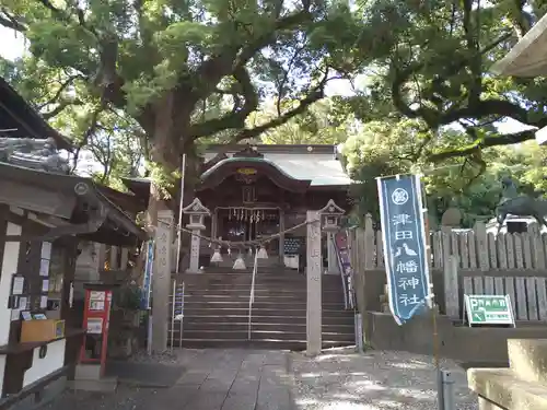 津田八幡神社の本殿・本堂
