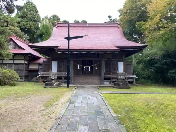古四王神社の本殿・本堂