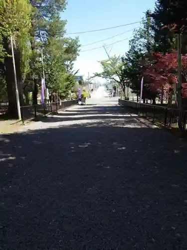 美幌神社の庭園