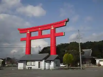 自凝島神社の鳥居