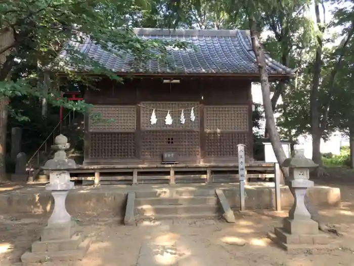 八王子神社の本殿