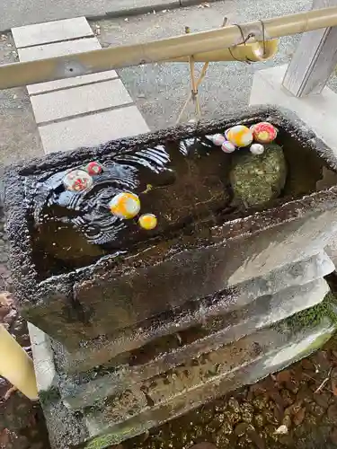 相模原氷川神社の手水舎