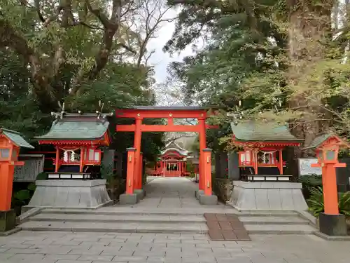 枚聞神社の鳥居