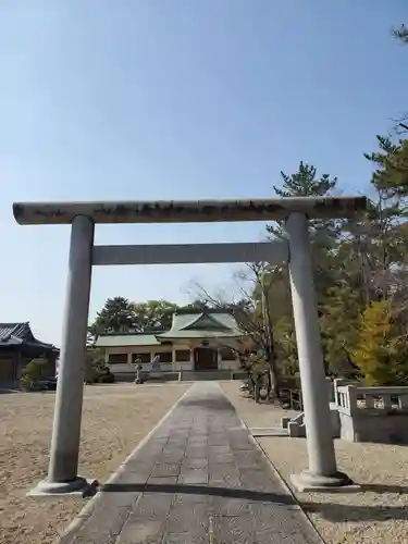 安城神社の鳥居