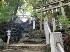 多摩川浅間神社の鳥居