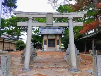 稲荷社(小栗町)の鳥居