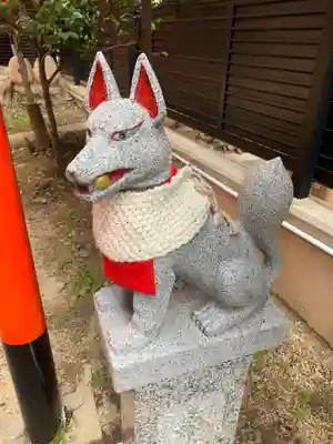 四宮神社の狛犬