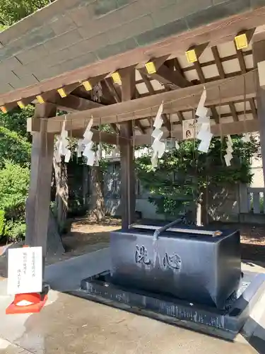 篠路神社の手水舎