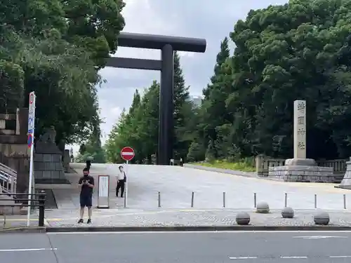 靖國神社の鳥居