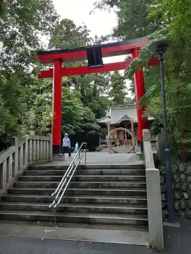 白笹稲荷神社の鳥居