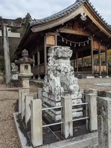 八幡神社（武芸八幡宮）の狛犬