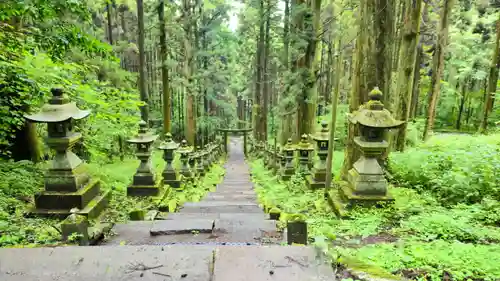 上色見熊野座神社の景色