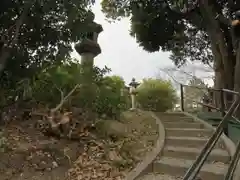 堅牢地神社の景色