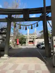 中津瀬神社の鳥居