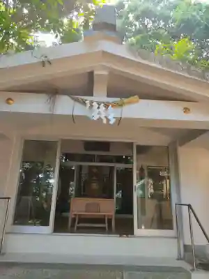 宇氣比神社の本殿・本堂