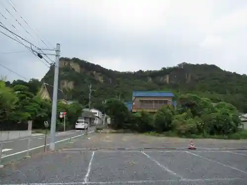 岩舟山高勝寺の周辺